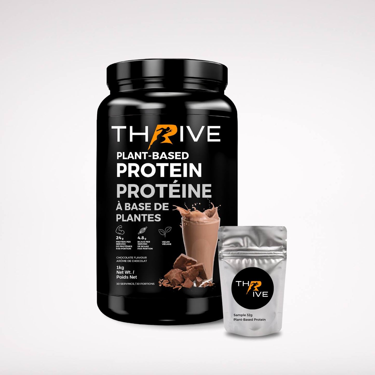 Thrive  Plant-Based Protein Sample Chocolate