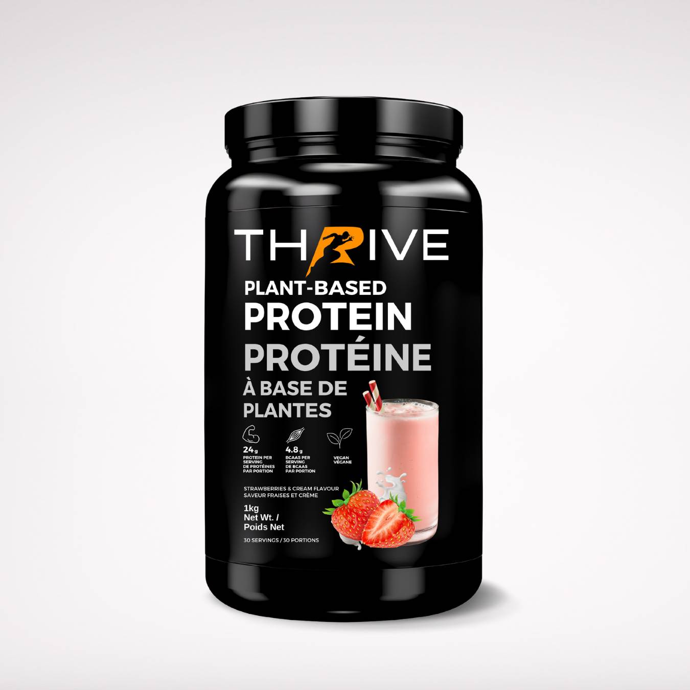Thrive Plant-Based Protein Strawberries & Cream (1 Unit)