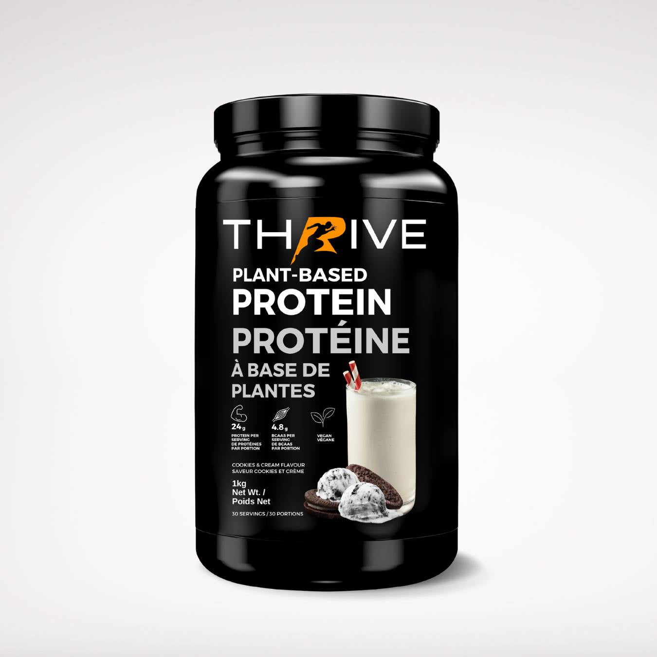 Thrive Plant-Based Protein Cookies & Cream (1 Unit)