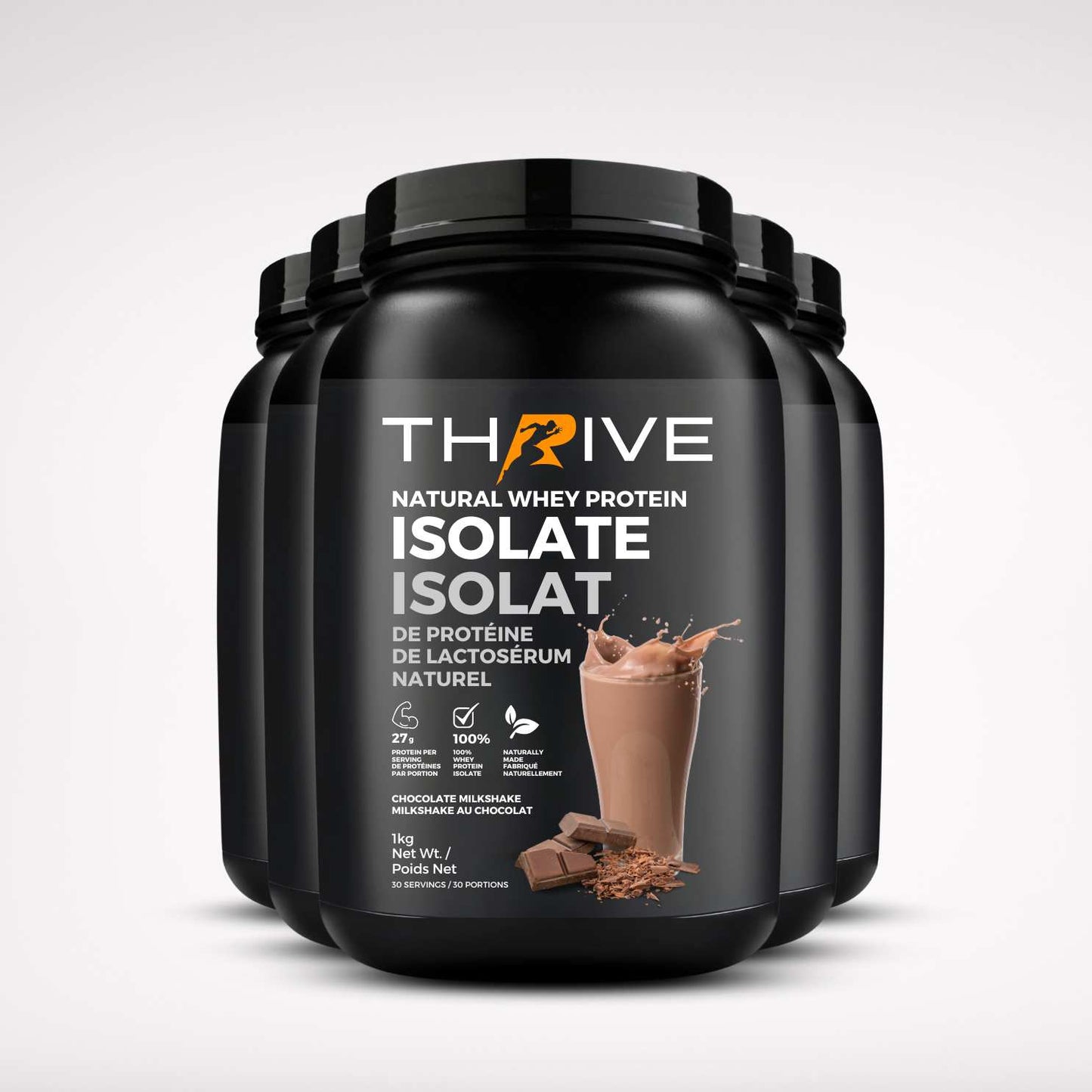 Natural Whey Protein Isolate (Chocolate) 5 Units