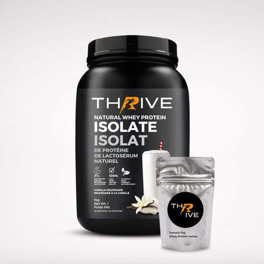 Thrive Natural Whey Protein Isolate Sample (Vanilla)