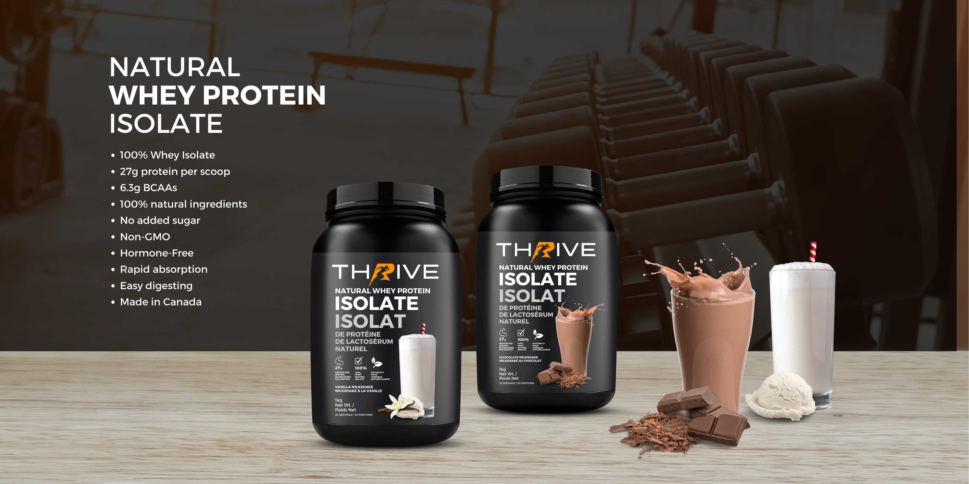 Thrive Natural Whey Protein Isolate