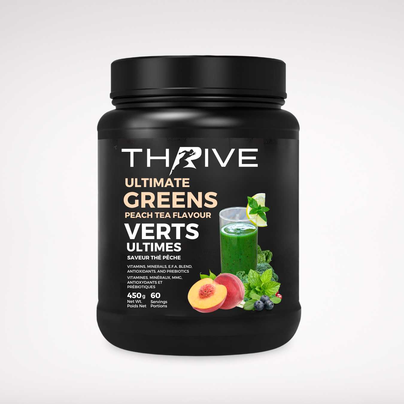 Thrive Ultimate Greens Peach Tea