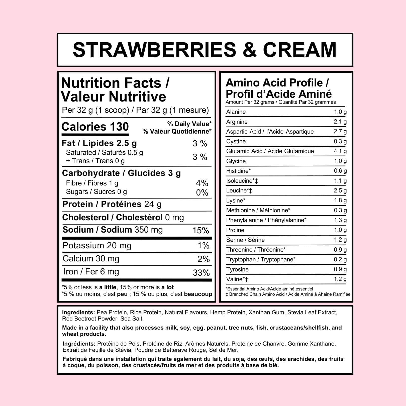 Thrive Strawberries & Cream Plant-Protein NFT